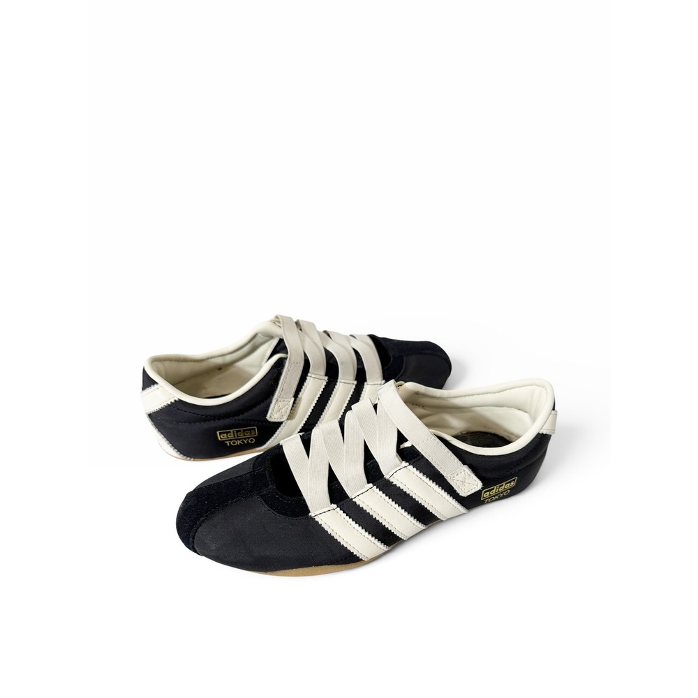 Adidas Originals Tokyo Womens Mary Jane Blokecore Black White Sneakers Size 8